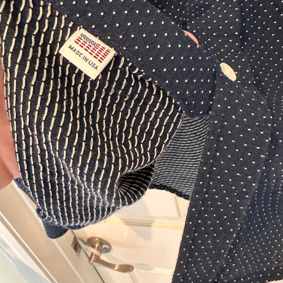 Steven Alan Button Up Stitched Shirt - Picture 3 of 4